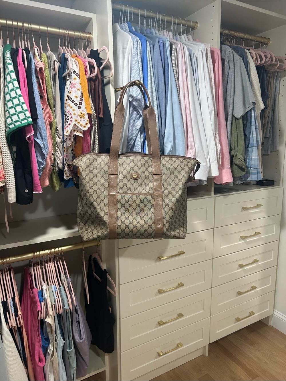 Gucci Vintage GG Supreme Travel Tote XL